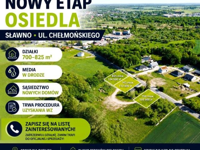 Grunt na sprzedaż w Sławno, Zachodniopomorskie