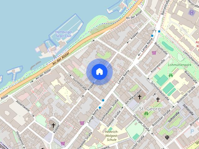 Apartment mieten in St. Georg, Hamburg