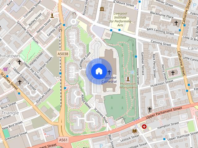 Apartment for rent in Chinatown, Calderstones
