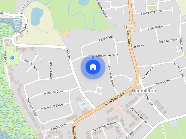 House for rent in Cabus, Lancashire