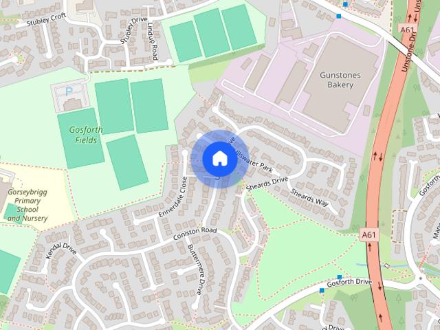House for rent in Dronfield Woodhouse, North East Derbyshire
