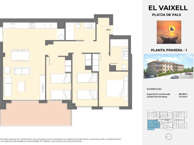 Apartamento en venta en Baix Empordà, Catalunya