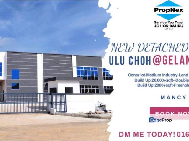 Warehouse for sale in Pekan Nenas, Johor