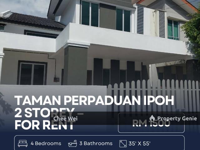 Terraced House for rent in Perak, Tanjong Ipoh