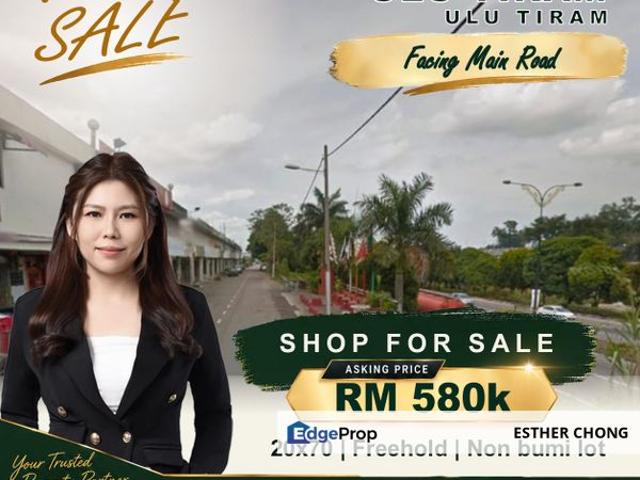 Shop for sale in Ulu Tiram, Johor