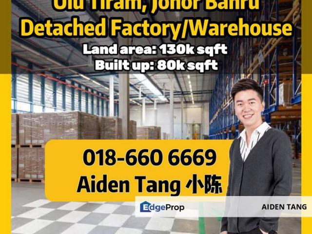 Warehouse for sale in Johore Bahru, Johor