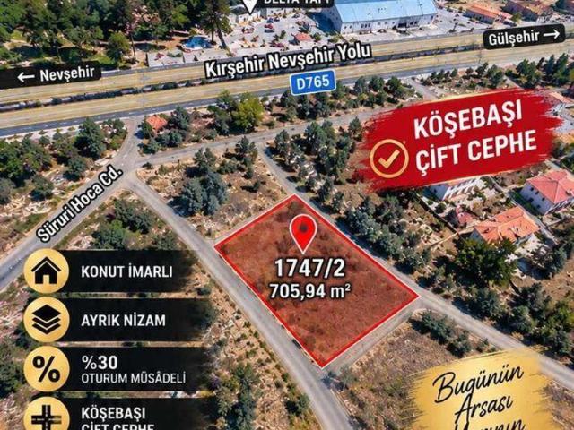 Gülşehir İlçe Merkezi, Gülşehir içerisinde satılık Arsa