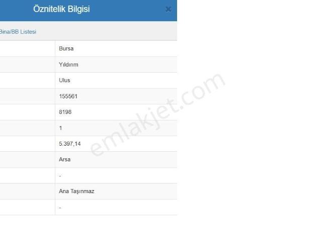Yildirim, Bursa içerisinde satılık Villa