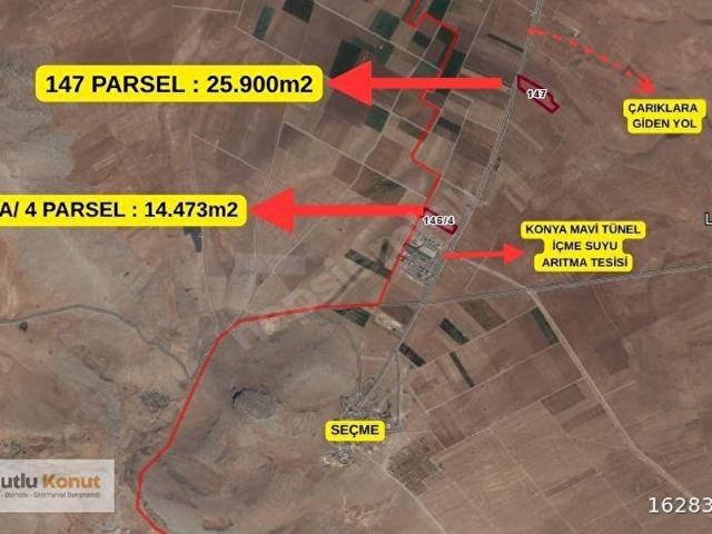 Çarıklar Mahallesi, Meram içerisinde satılık Arsa
