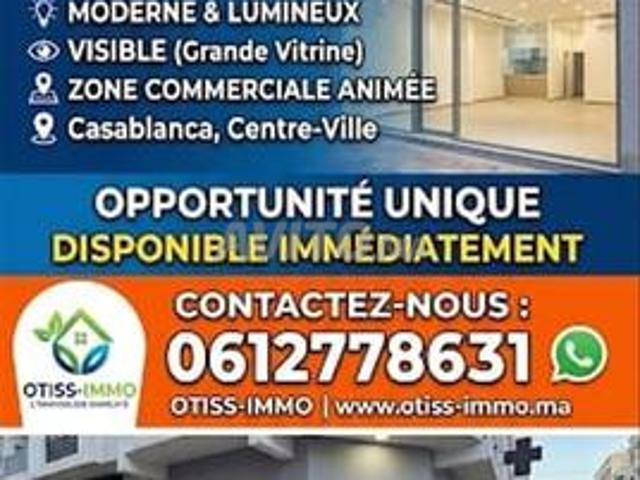 Local commercial location à Anfa, Gharb-Chrarda-Beni Hssen