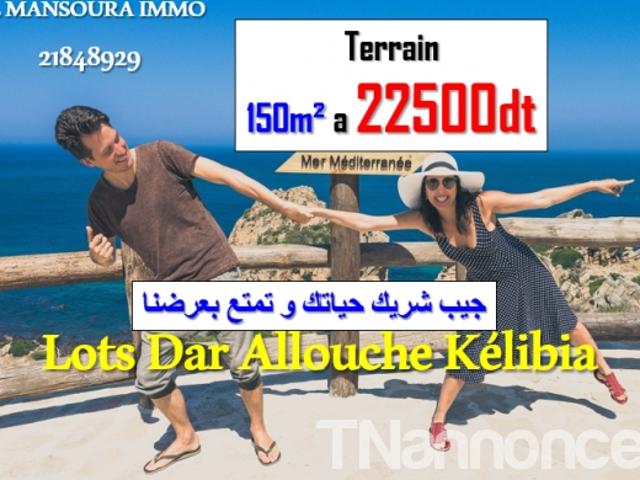 Terrain vente