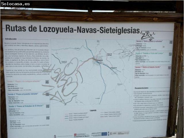 Casa en venta en Lozoyuela-navas-sieteiglesias