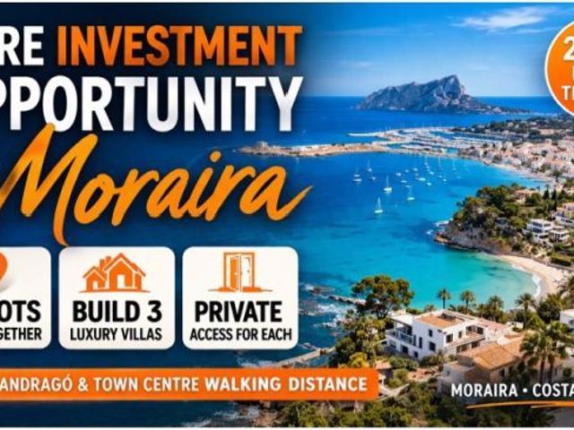Casa en venta en Moraira, la Marina Alta