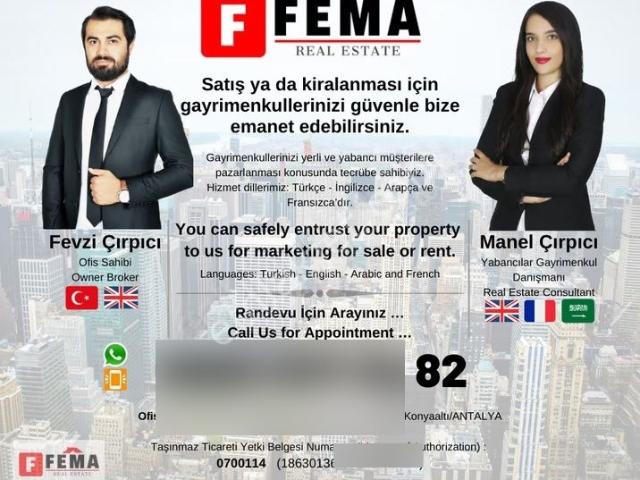 Konyaalti, Antalya içerisinde kiralık mülk