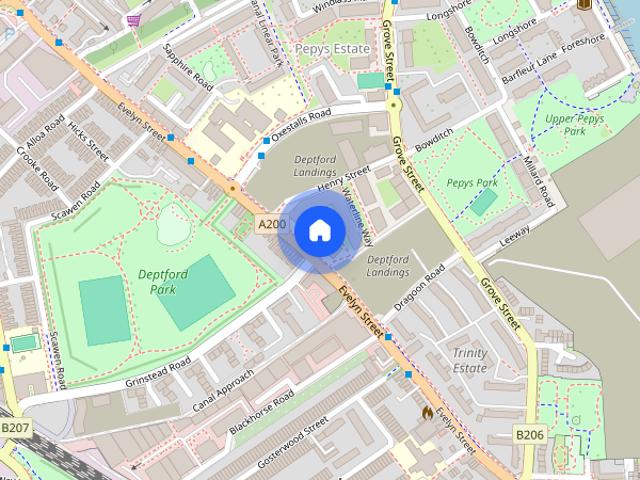Apartment for rent in London Borough of Lewisham, New Cross