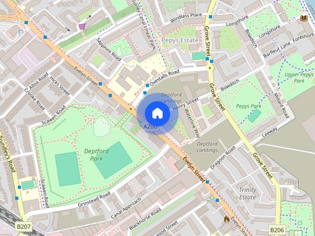 Apartment for rent in London Borough of Lewisham, New Cross