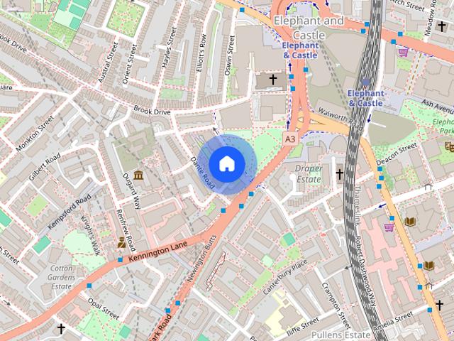 Apartment for rent in Elephant and Castle, Greater London