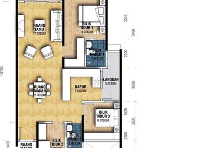 Apartment for rent in Country Heights Damansara, Kuala Lumpur