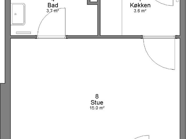 Lejlighed til leje i Vejle