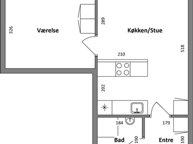 Lejlighed til leje i Herning, Århus