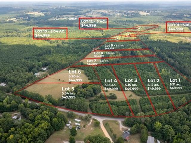 Land for sale in Thomson, McDuffie County