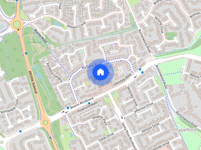 Apartment for rent in Chapelford, Warrington