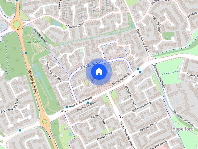 Apartment for rent in Chapelford