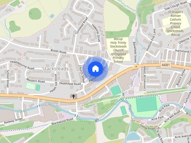 House for rent in Irwell Vale, Lancashire