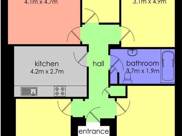 Apartment for rent in Dundee, Central Waterfront