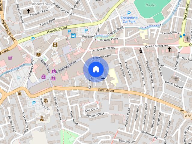 Apartment for rent in Highweek, Bridford