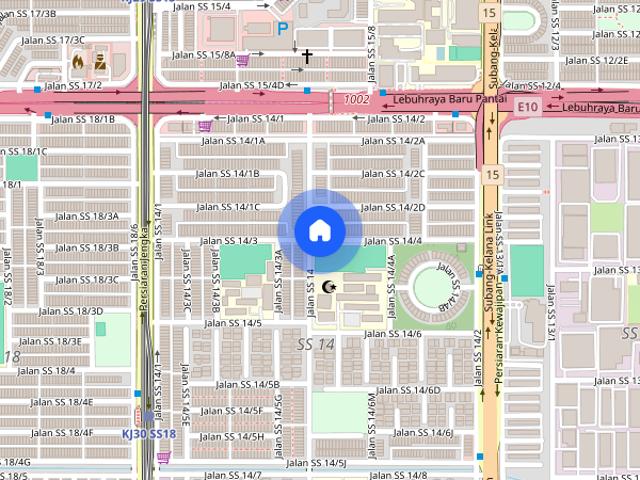 Apartment for rent in Petaling, Subang Jaya