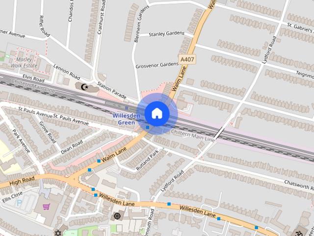 Apartment for rent in Mapesbury, Greater London