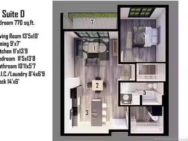 Apartment for rent in City Of Saint John, New Brunswick