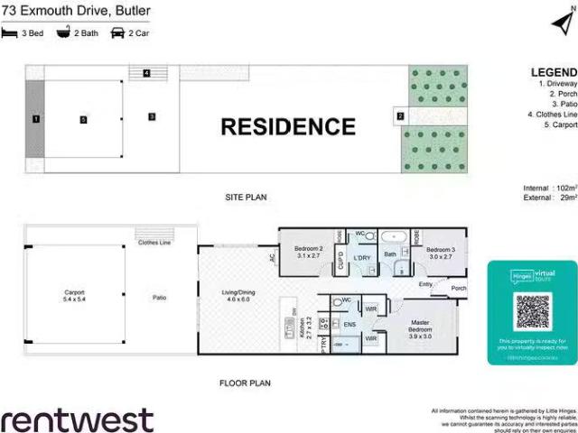 House for rent in Butler, Western Australia