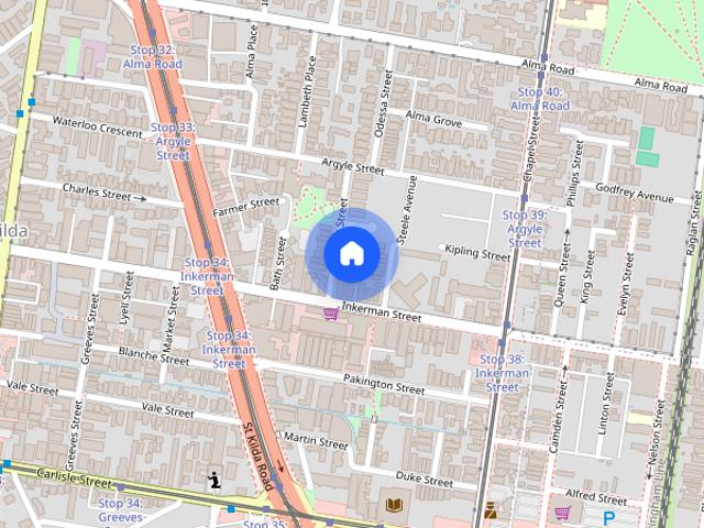Apartment for rent in St Kilda, Melbourne