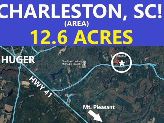 Land for sale in Huger, South Carolina