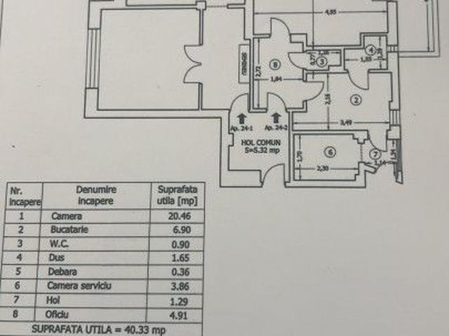 Apartament vânzări în Romani