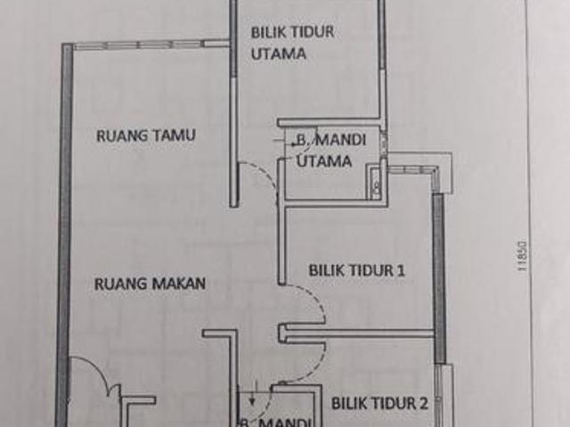 Apartment for sale in Perak, Tanjong Ipoh
