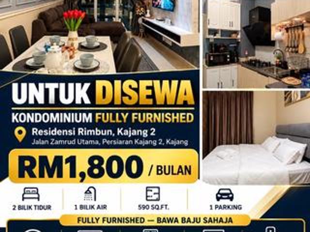 Condominium for rent in Majlis Perbandaran Kajang, Hulu Langat