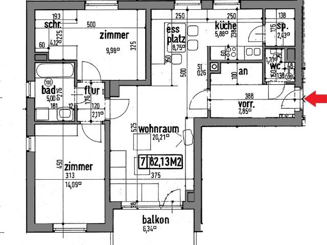 Apartment mieten in Innere Stadt, Gersdorf-Feistritz