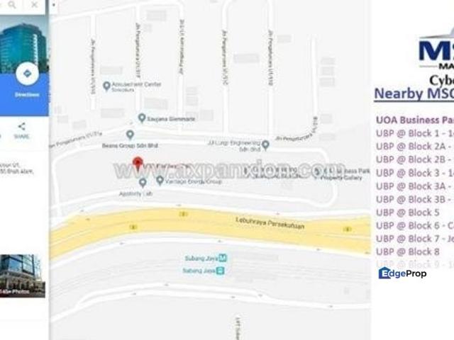 Shop for rent in Petaling, Subang Jaya