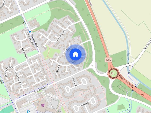 House for rent in New Werrington, Peterborough