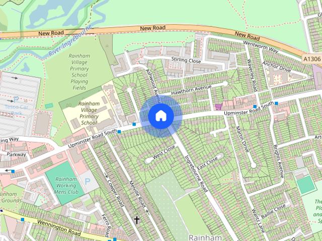 House for rent in Rainham, Greater London