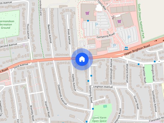 Apartment for rent in Broadwater, Worthing