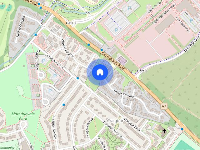 Apartment for rent in Craigour, Scotland