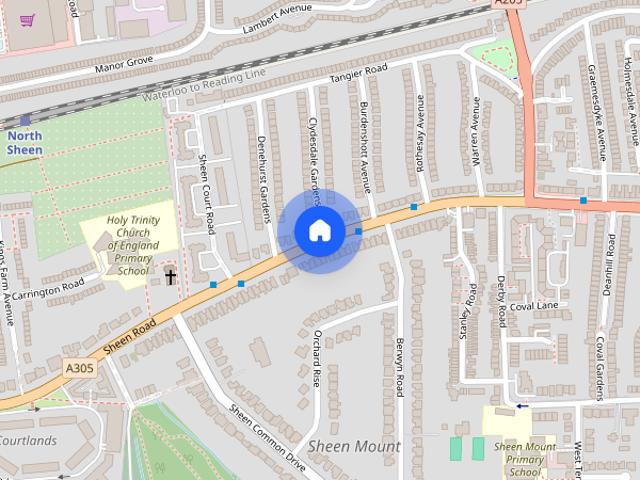 House for rent in North Sheen, Greater London