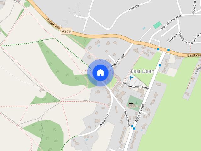 House for rent in East Dean and Friston, Cross In Hand