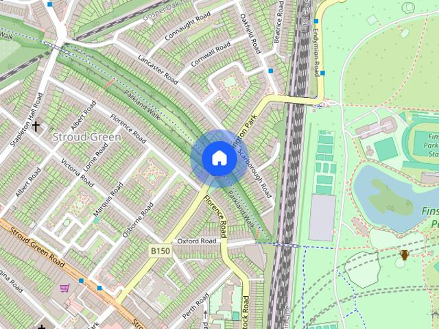 Apartment for rent in Stroud Green, Greater London