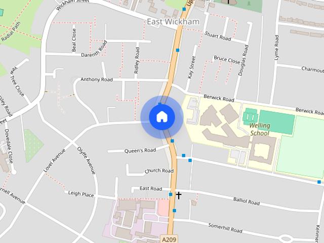 Apartment for rent in East Wickham, Greater London