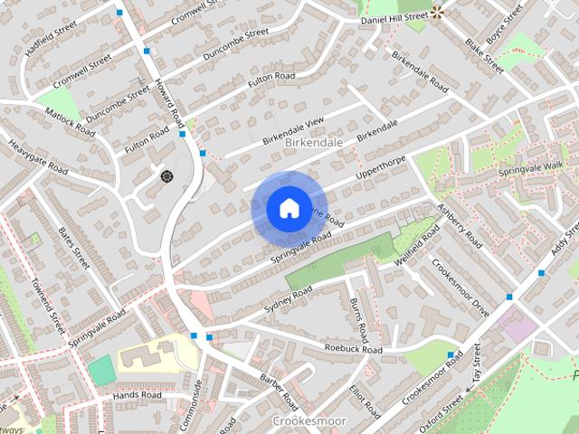 House for rent in Birkendale, Sheffield